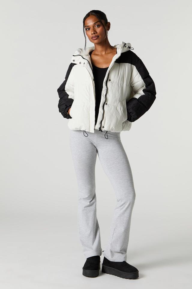 Colourblock Puffer Jacket Female Product Image