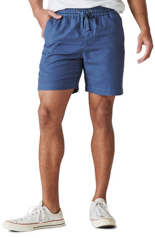 Lucky Brand Drawstring Waist Cotton & Linen Short Product Image