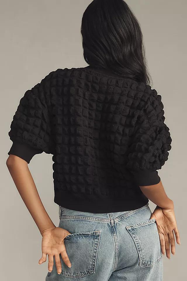 Maeve Puff-Sleeve Bubble Top Product Image