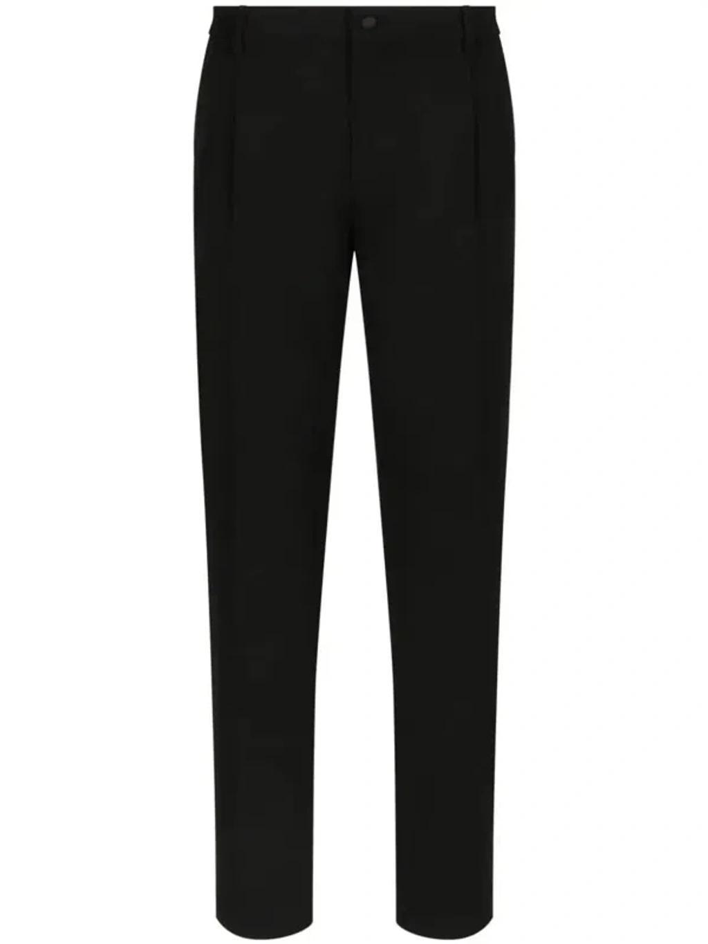 Slim Tailored Trousers In Black Product Image