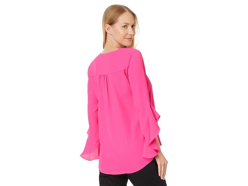 Vince Camuto Flutter Sleeve Tunic Product Image