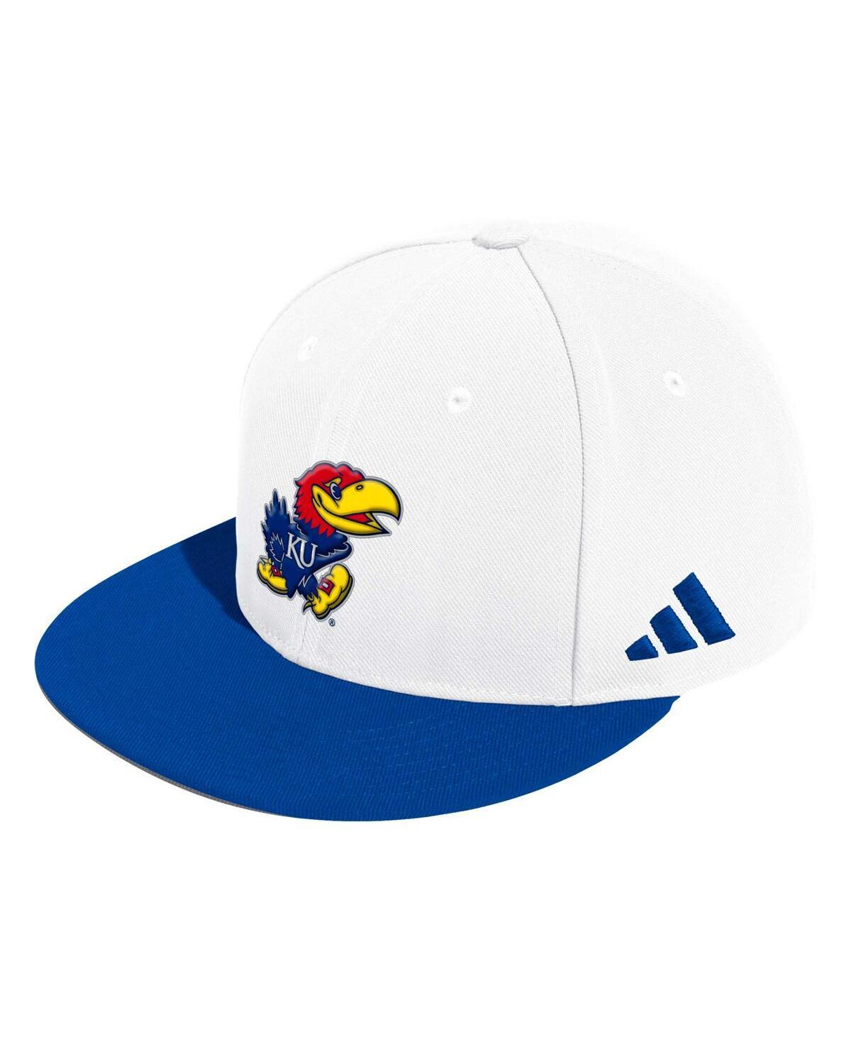 Mens adidas Kansas Jayhawks On-Field Baseball Fitted Hat Product Image