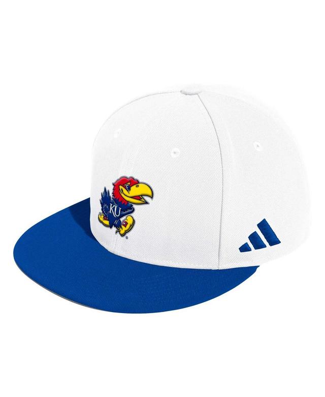 Mens adidas Kansas Jayhawks On-Field Baseball Fitted Hat Product Image