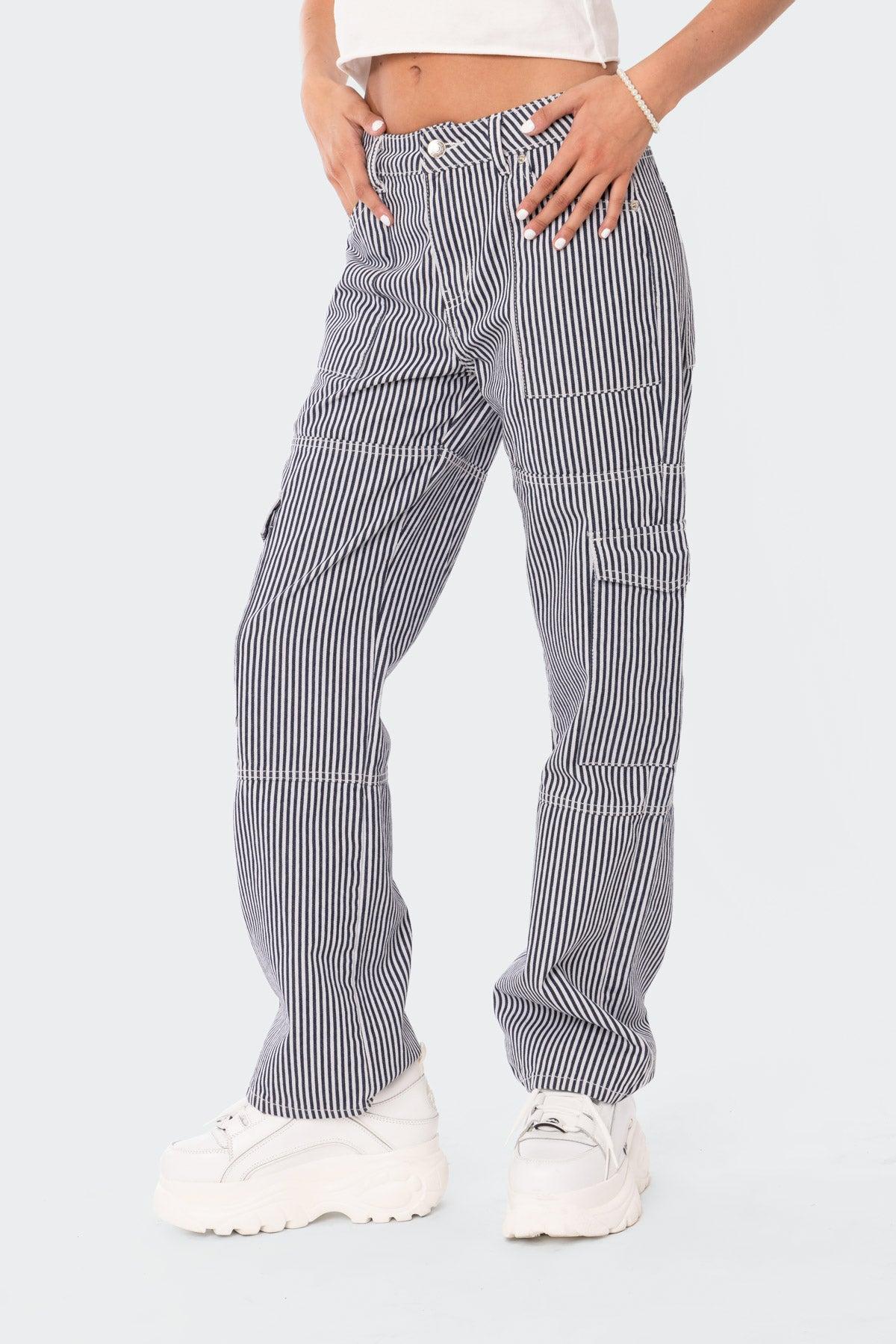 Stripe Out Cargo Pants Product Image