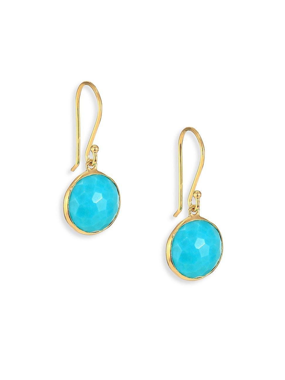 Ippolita Mini Rock Candy - Lollipop 18K Gold Drop Earrings Product Image