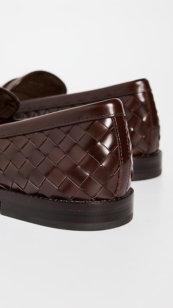 Loeffler Randall Rachel Woven Leather Loafers | Shopbop Product Image