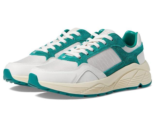 LABEL GT Retro Sneaker (White/Green) Women's Shoes Product Image