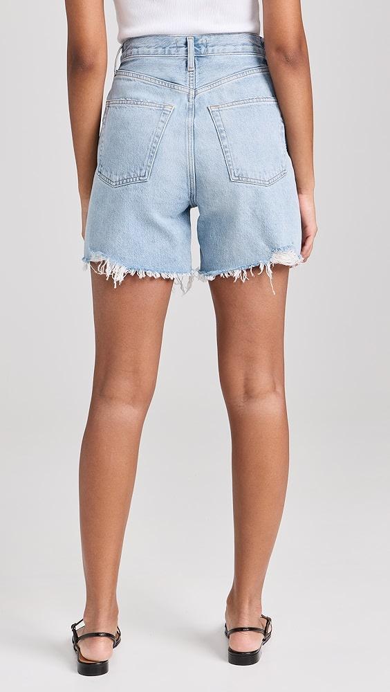 AGOLDE Stella High Rise Baggy Shorts | Shopbop Product Image