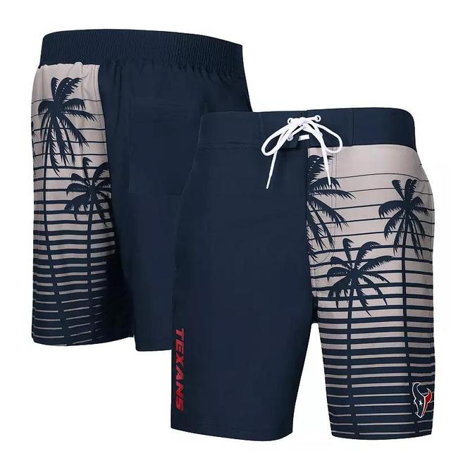 Mens G-III Sports by Carl Banks Houston Texans Volley Swim Trunks Blue Product Image