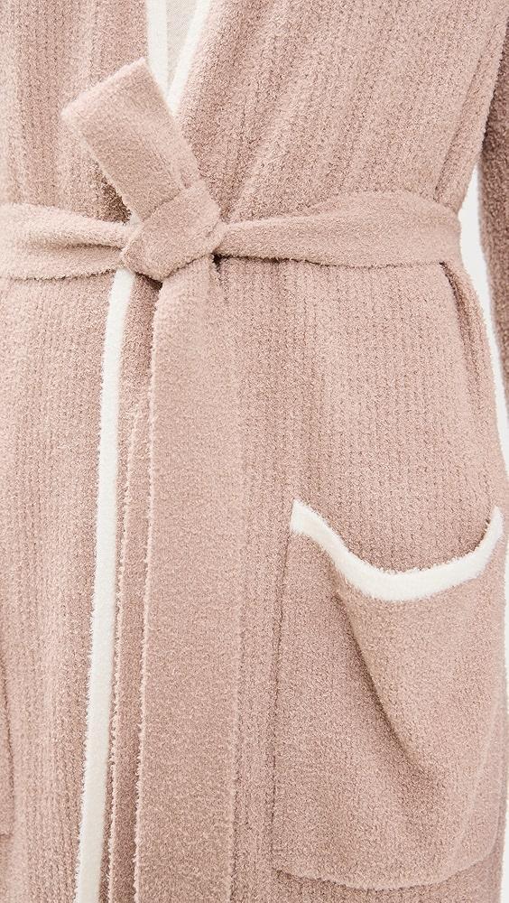 Barefoot Dreams CCL Contrast Ribbed Robe | Shopbop Product Image