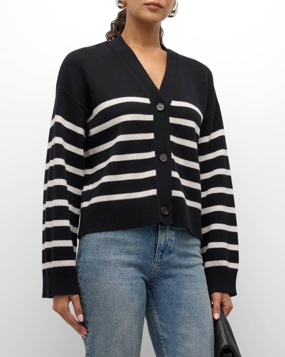 Geneva Striped Cardigan Product Image