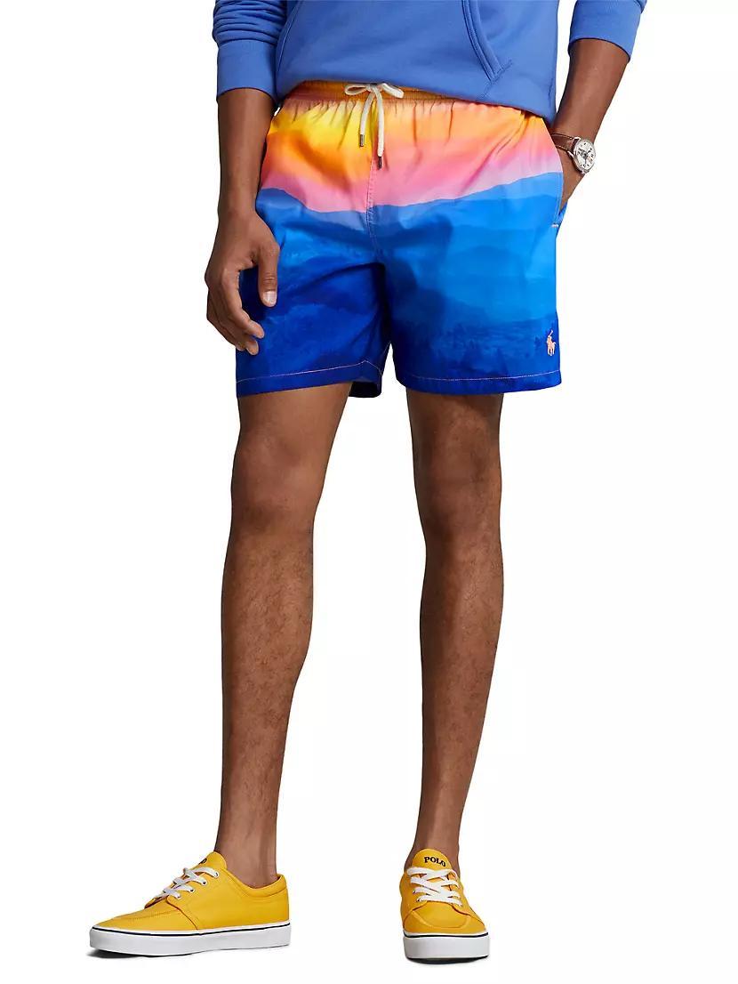 Printed Swim Shorts Product Image