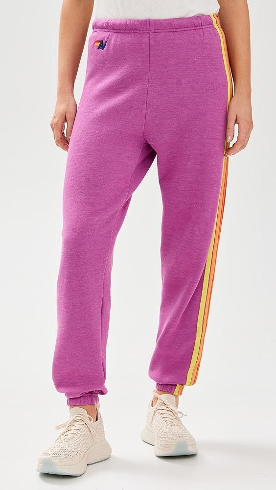 Aviator Nation 5 Stripe Sweatpants | Shopbop Product Image