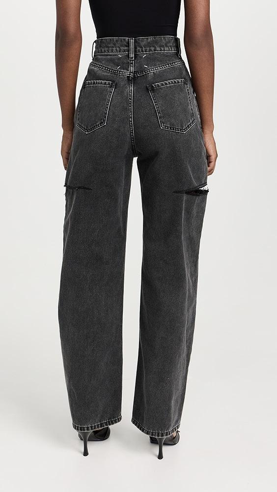 Maison Margiela Denim Jeans with Slash Details | Shopbop Product Image