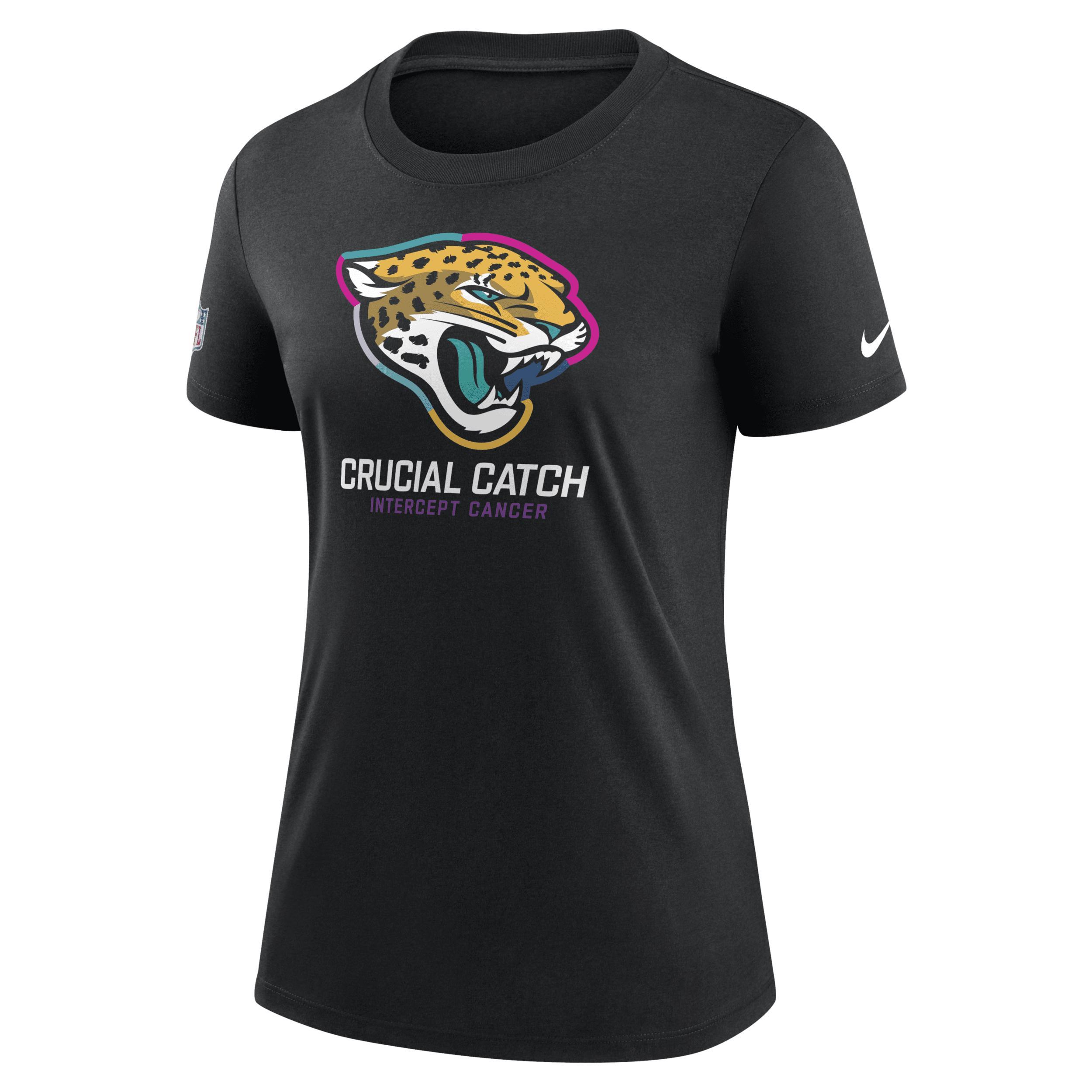 Jacksonville Jaguars Crucial Catch Nike Womens NFL T-Shirt Product Image