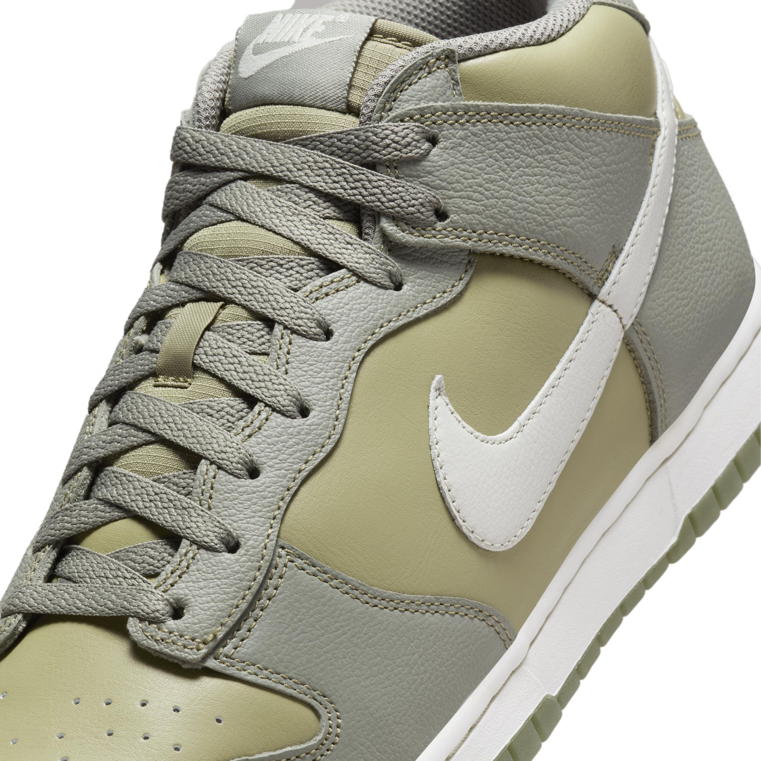 Dunk Mid Basketball Sneaker In Dark Stucco/light Bone/olive Product Image