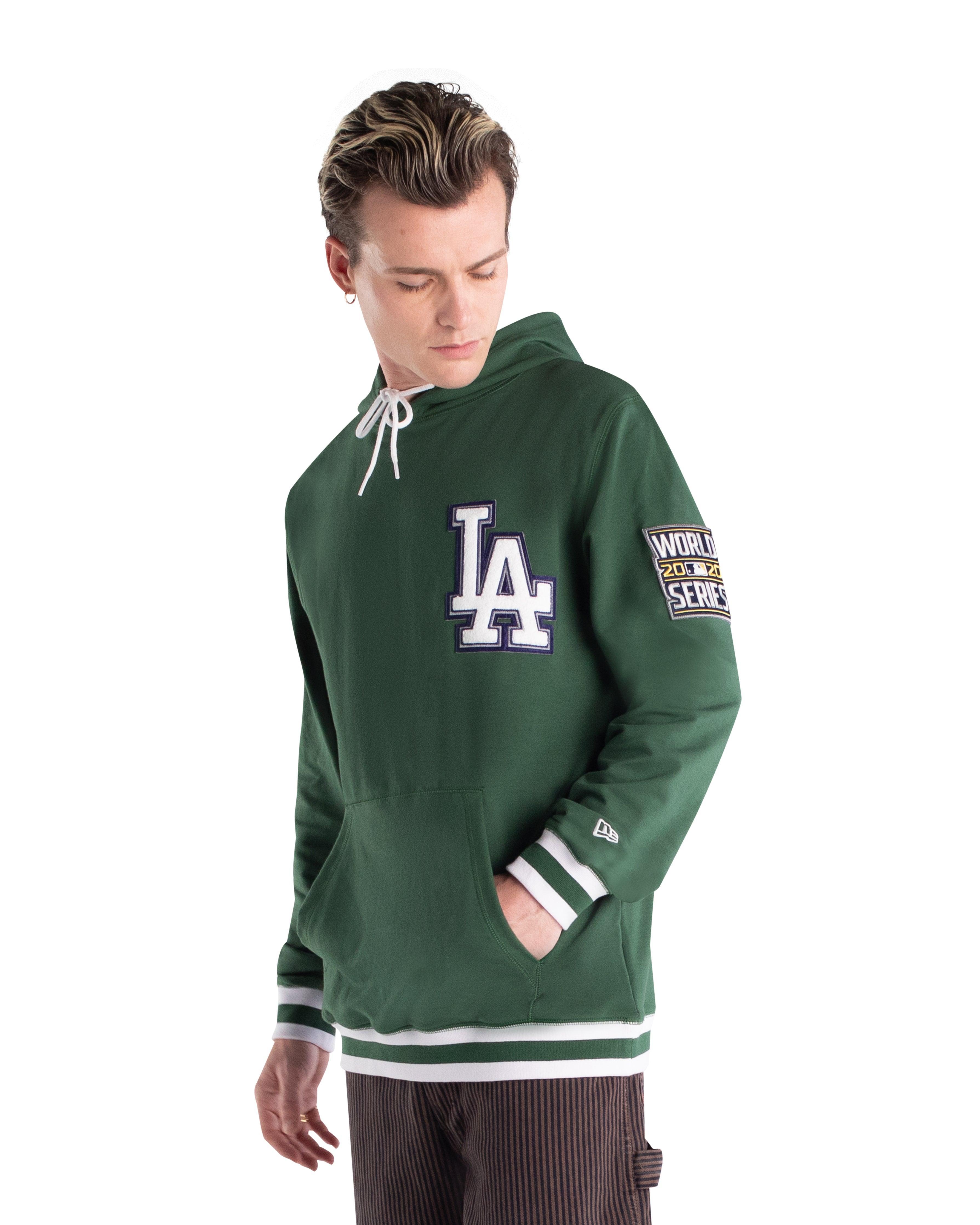 Los Angeles Dodgers Logo Select Color Flip Navy Hoodie Male Product Image