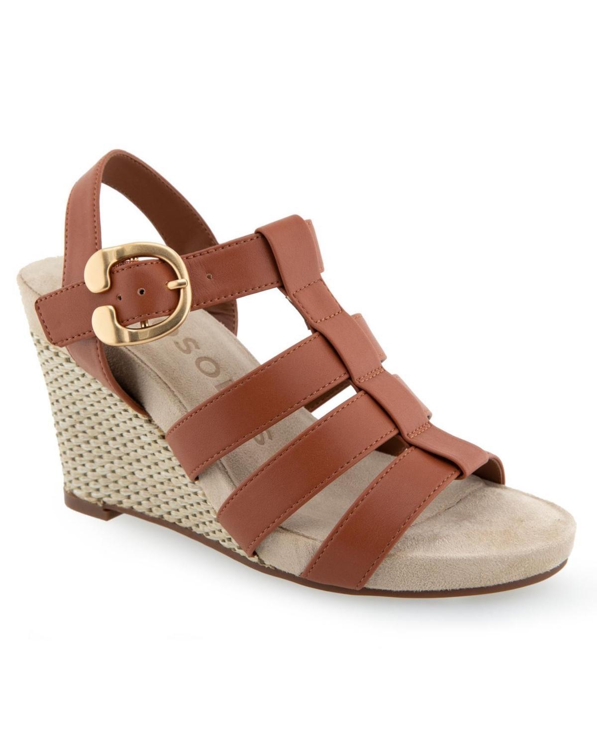 Aerosoles Paige Womens Wedge Sandals Product Image