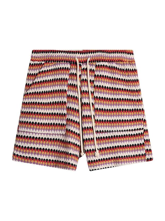 Mens Calico Shell Knit Shorts Product Image