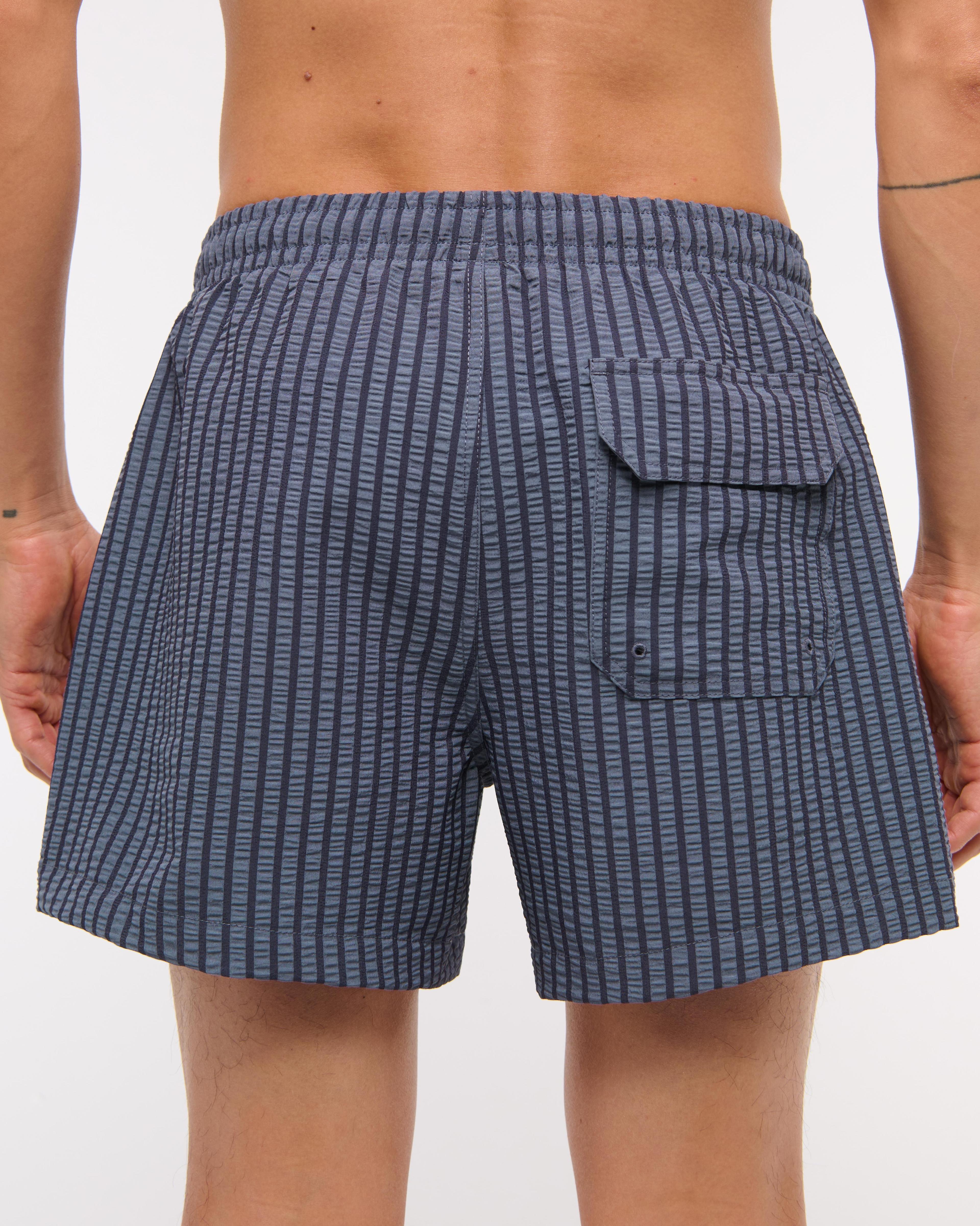 Pull-On Seersucker Swim Trunk Product Image