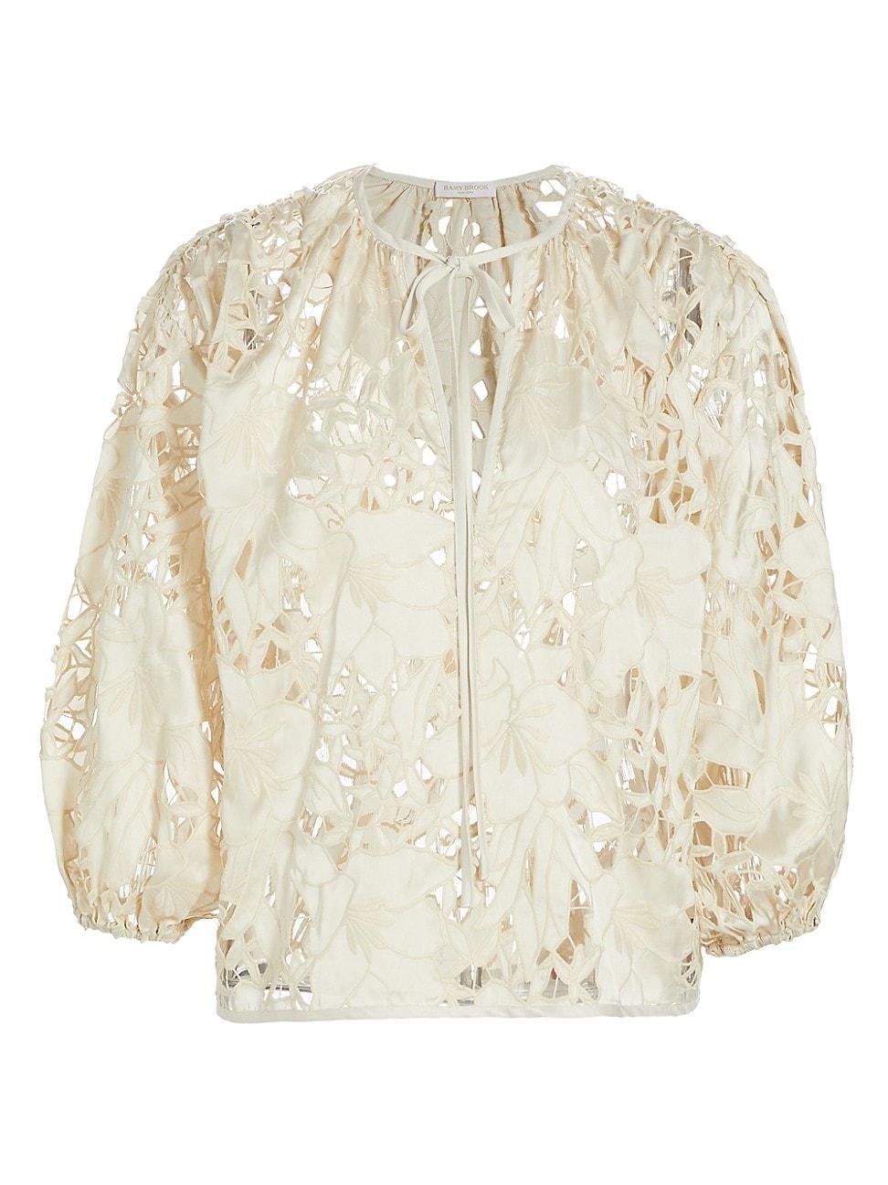 Mikayla Eyelet-Embroidered Blouse Product Image