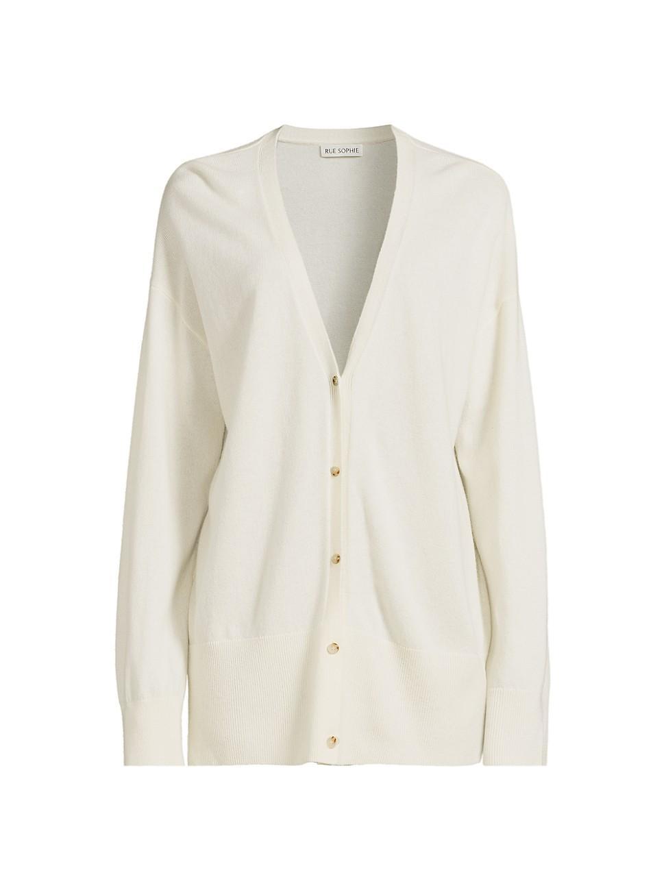 Womens Versailles Wool-Cashmere Cardigan product image