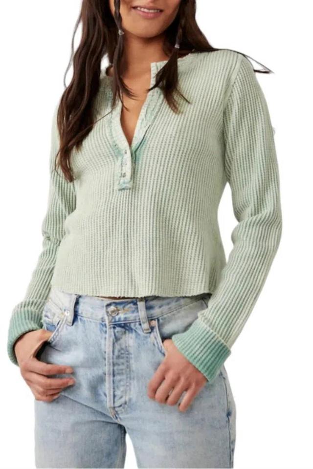 Colt Top In Sea Foam In Green Product Image