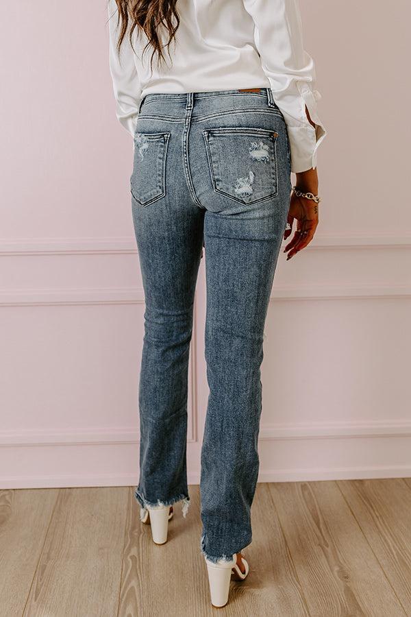 Judy Blue The Alexa Midrise Distressed Jean Product Image