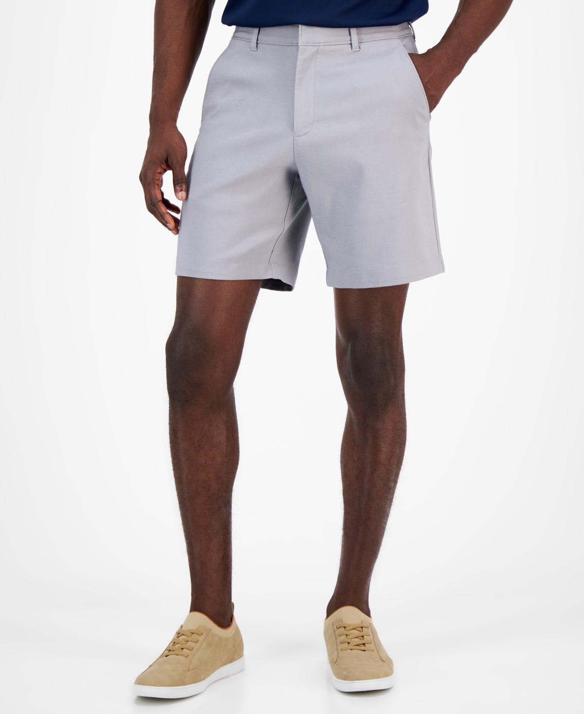 Alfani Mens Flat Front Four-Pocket 8 Tech Shorts, Created for Macys Product Image