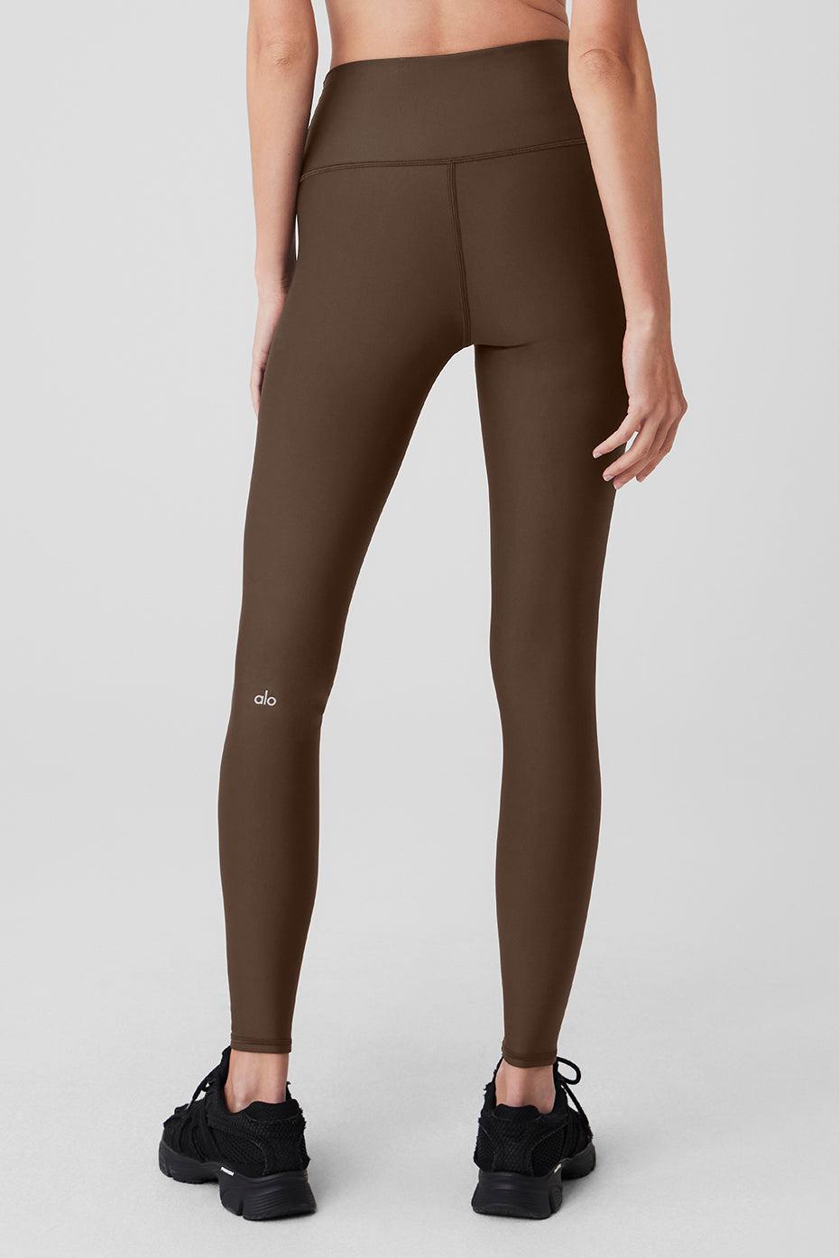 Airlift Winter Warm High-Waist Legging - Espresso Product Image