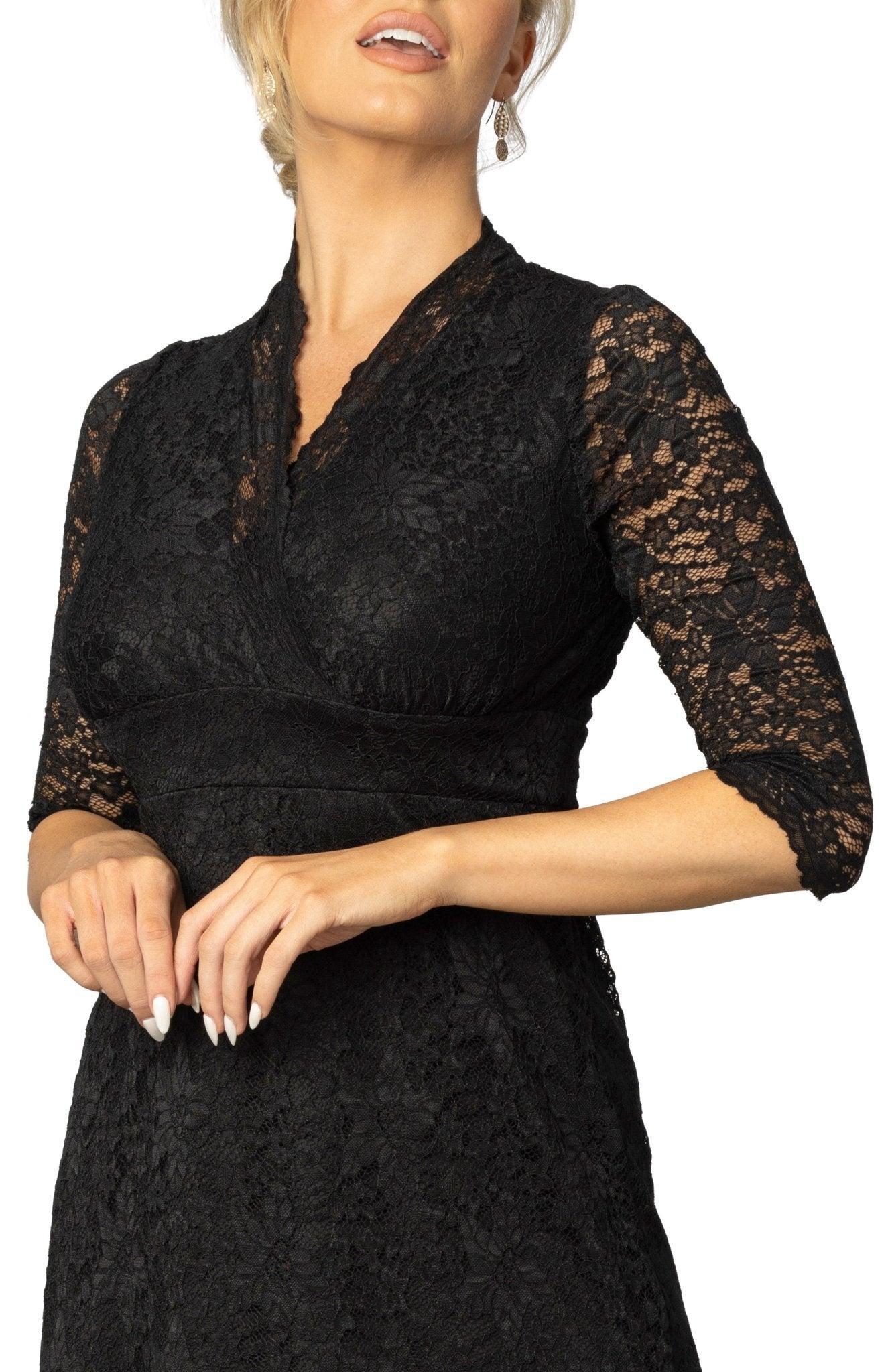 Scalloped Boudoir Lace Dress Product Image