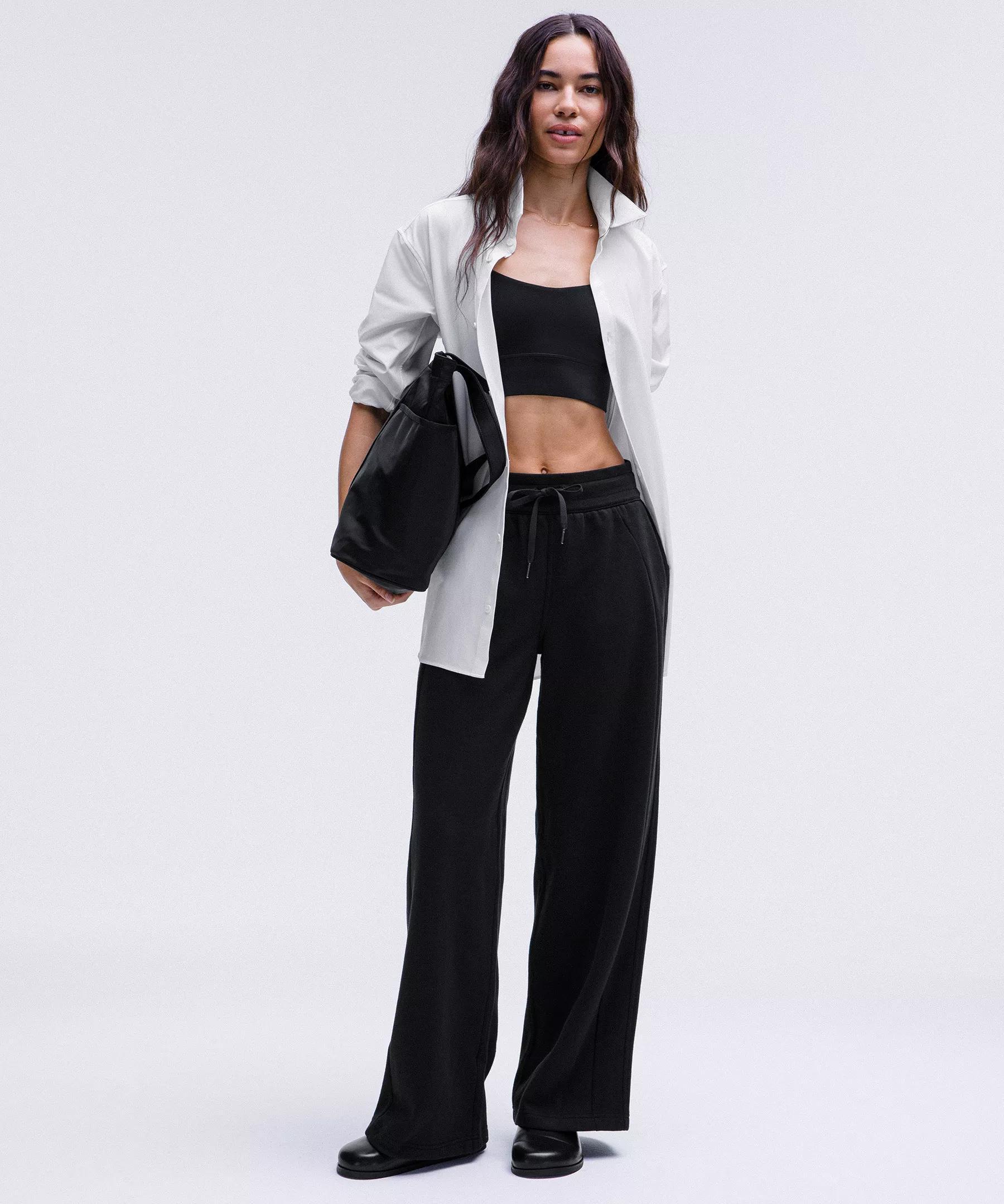 Scuba Mid-Rise Wide-Leg Pant *Regular product image