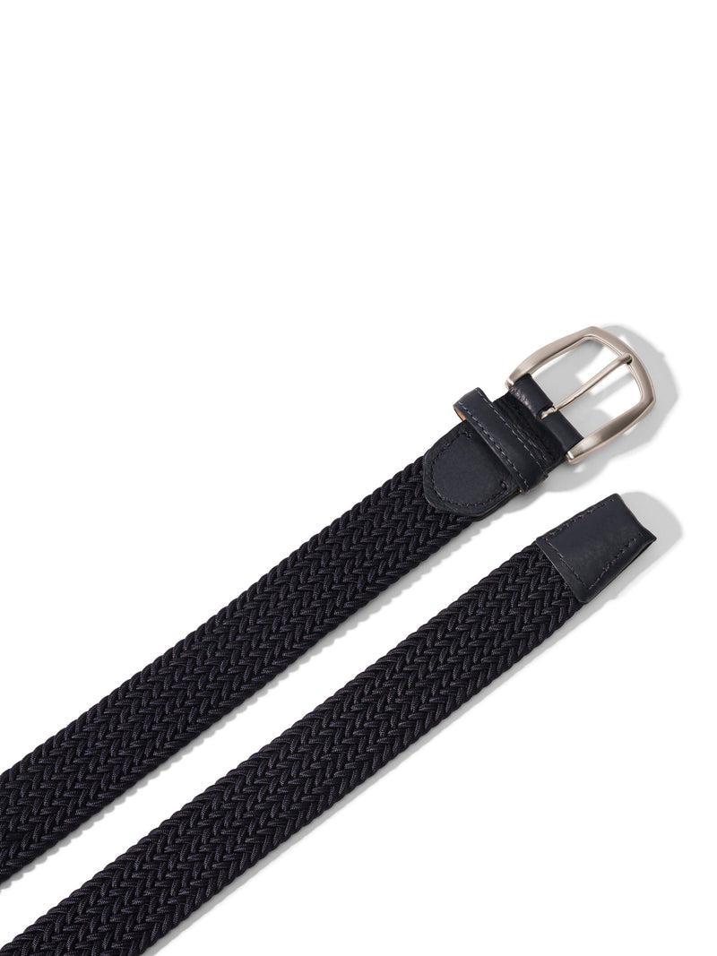 Stretch Woven Belt - Navy Product Image