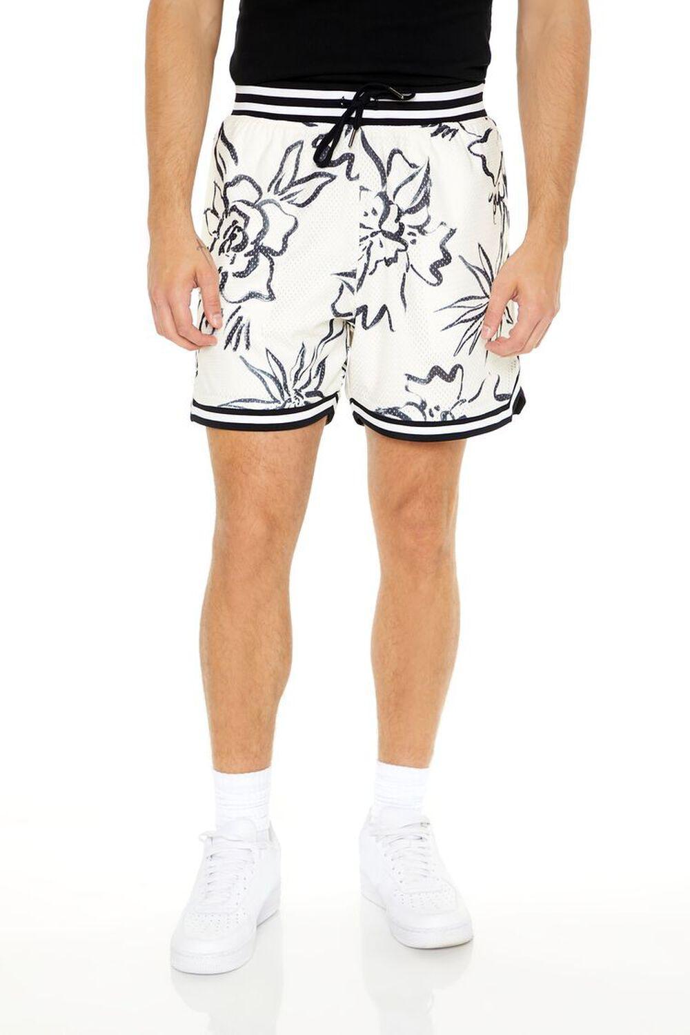 Floral Print Drawstring Shorts | Forever 21 Product Image