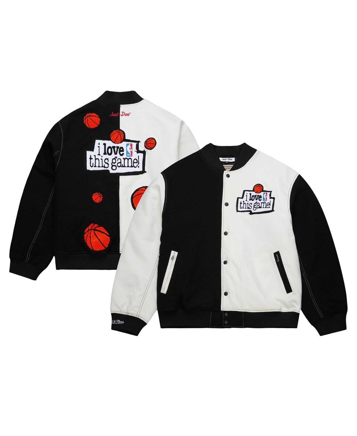 Mens Mitchell & Ness x Just Don Black Nba I Love This Game Full-Snap Jacket - Black Product Image