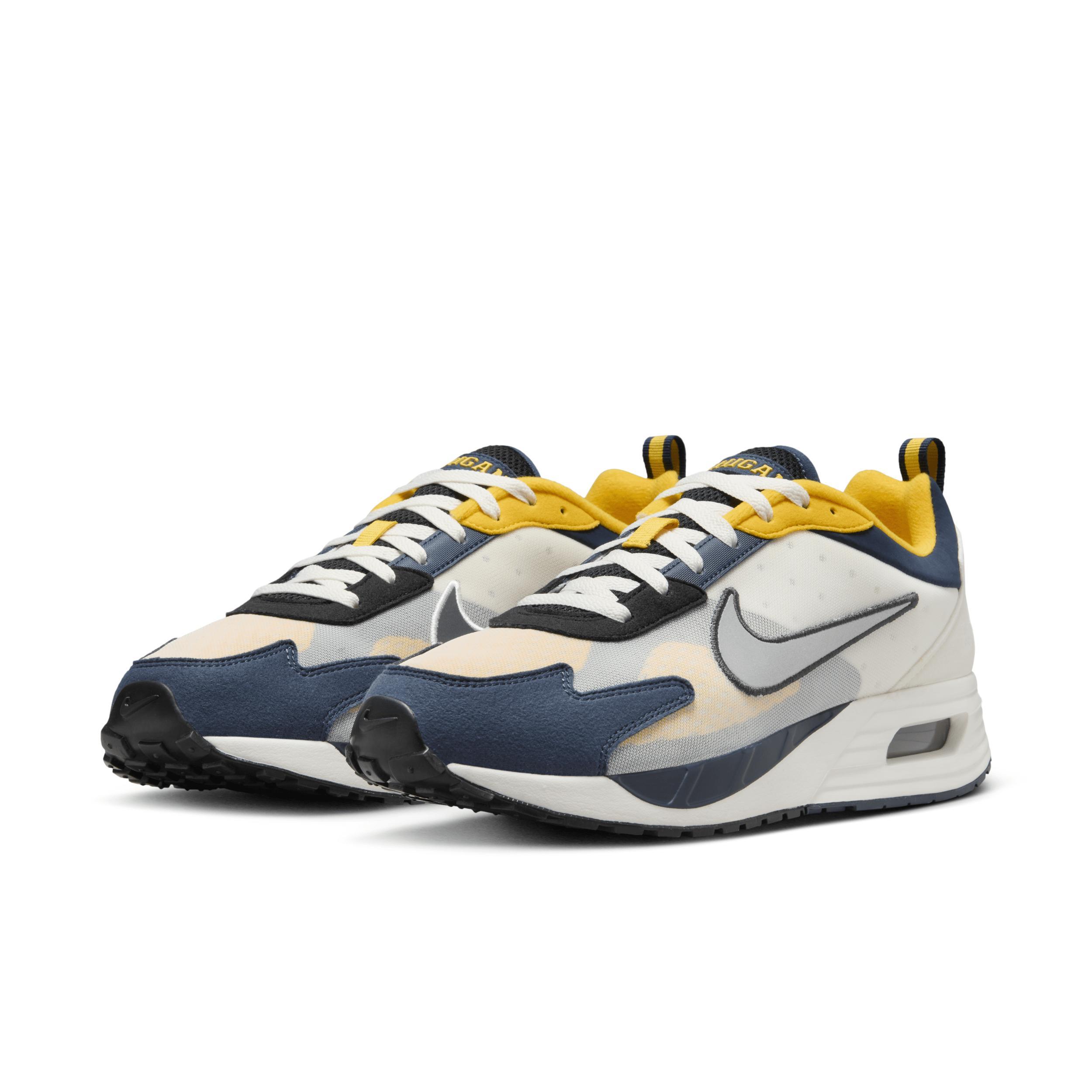 Michigan Nike Men's Air Max Solo Shoes Product Image