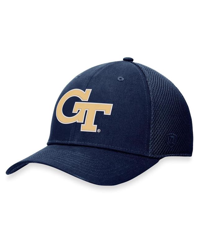 Top of the World Mens Navy Georgia Tech Yellow Jackets Spacer Flex Hat Product Image