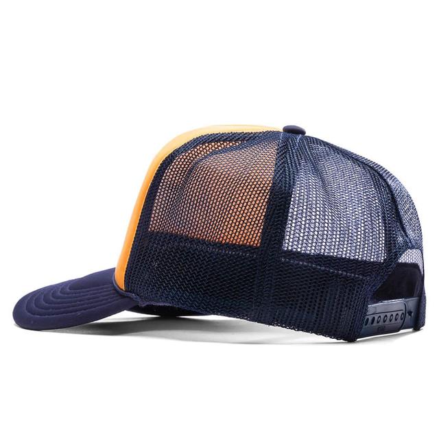 Frew Trucker Hat - Navy/Gold Male Product Image