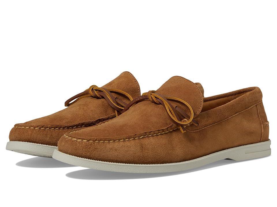 Peter Millar Excursionist Boat Shoe (Whiskey) Men's Lace-up Boots Product Image