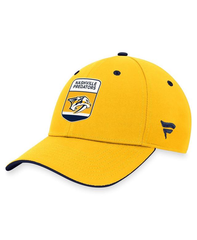 Mens Fanatics Gold Nashville Predators 2023 Nhl Draft Flex Hat Product Image