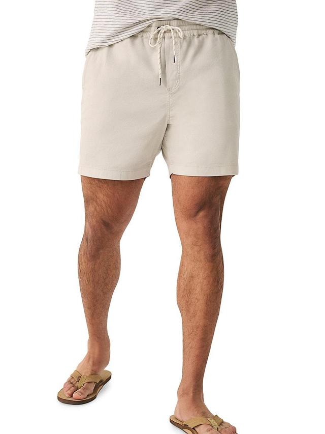 Mens Essential Cotton-Blend Drawstring Shorts Product Image