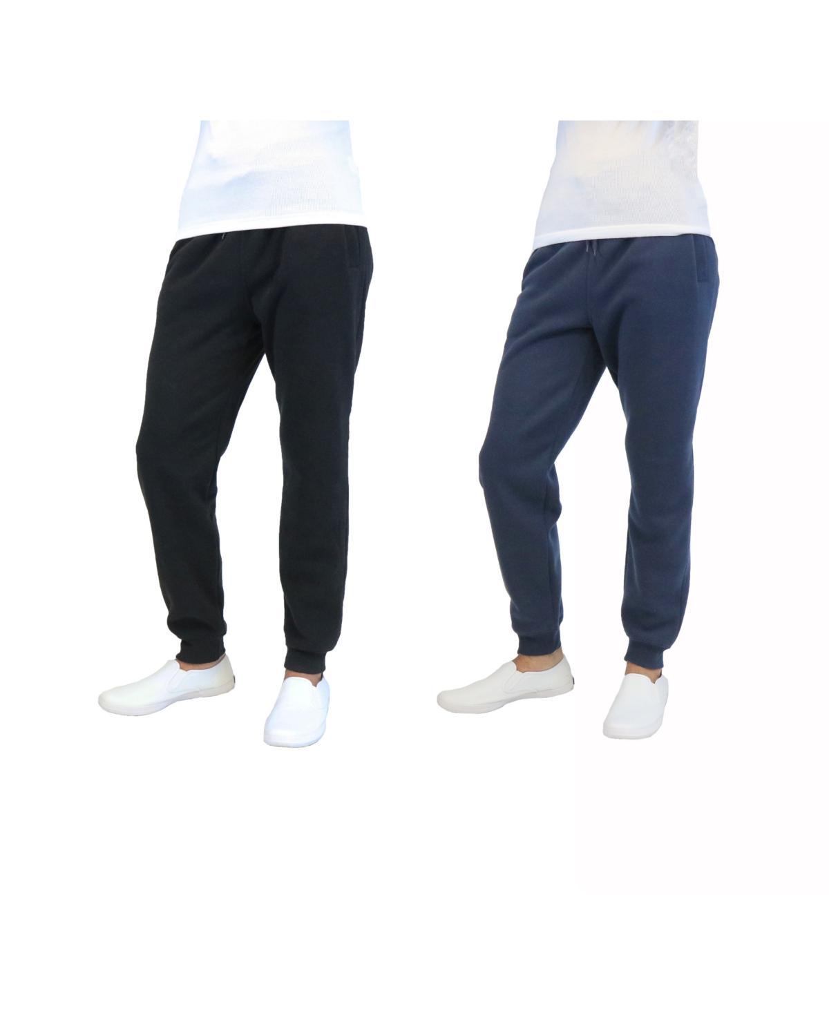 Galaxy By Harvic Mens 2-Packs Slim-Fit Fleece Jogger Sweatpants Product Image