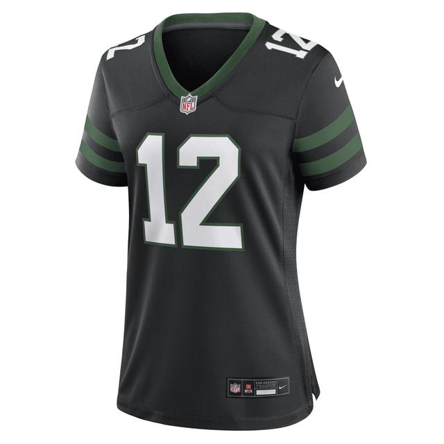 Nike Womens Joe Namath Legacy Black New York Jets Retired Player Alternate Game Jersey - Black Product Image