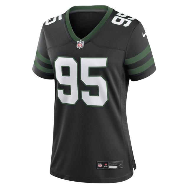 Nike Womens Quinnen Williams Legacy New York Jets Alternate Game Jersey - Black Product Image