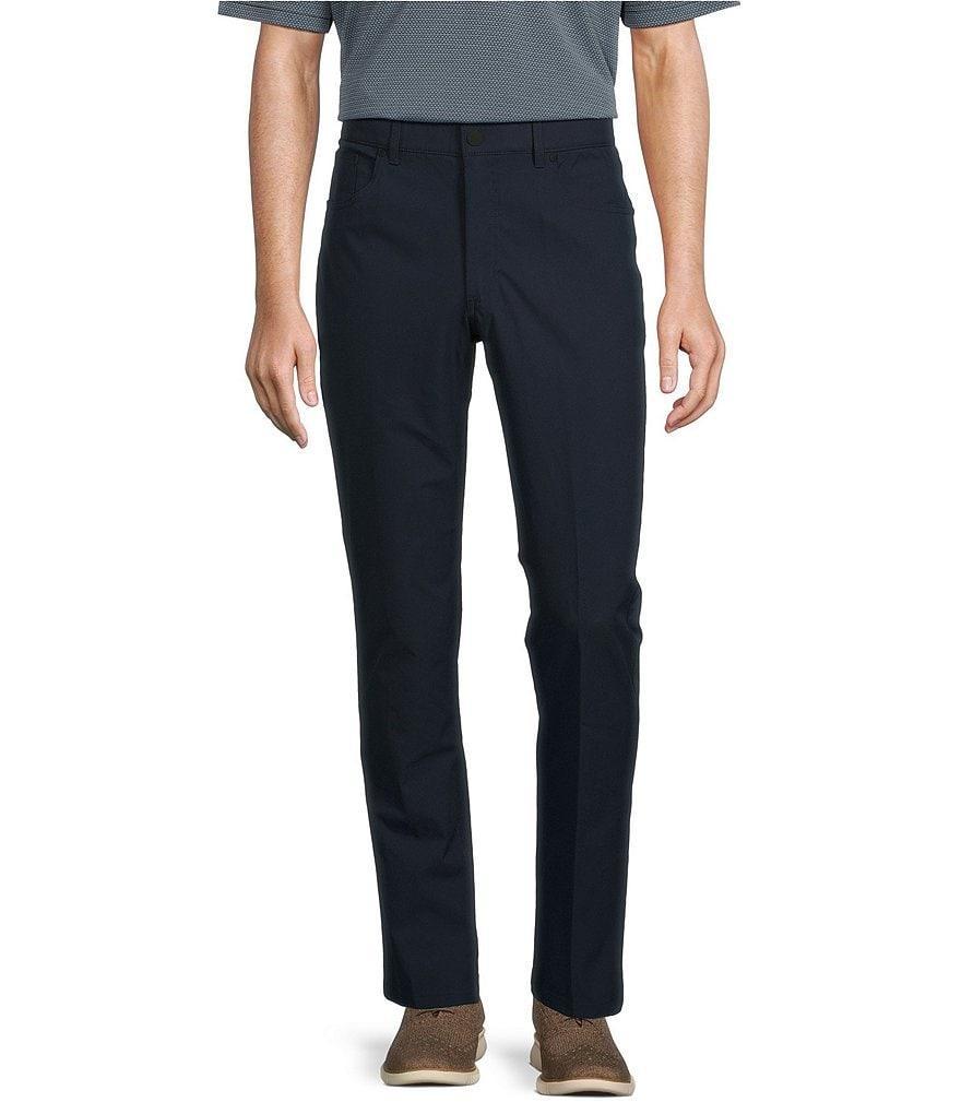 Roundtree & Yorke Performance Andrew Fit 5-Pocket Solid Pants Product Image