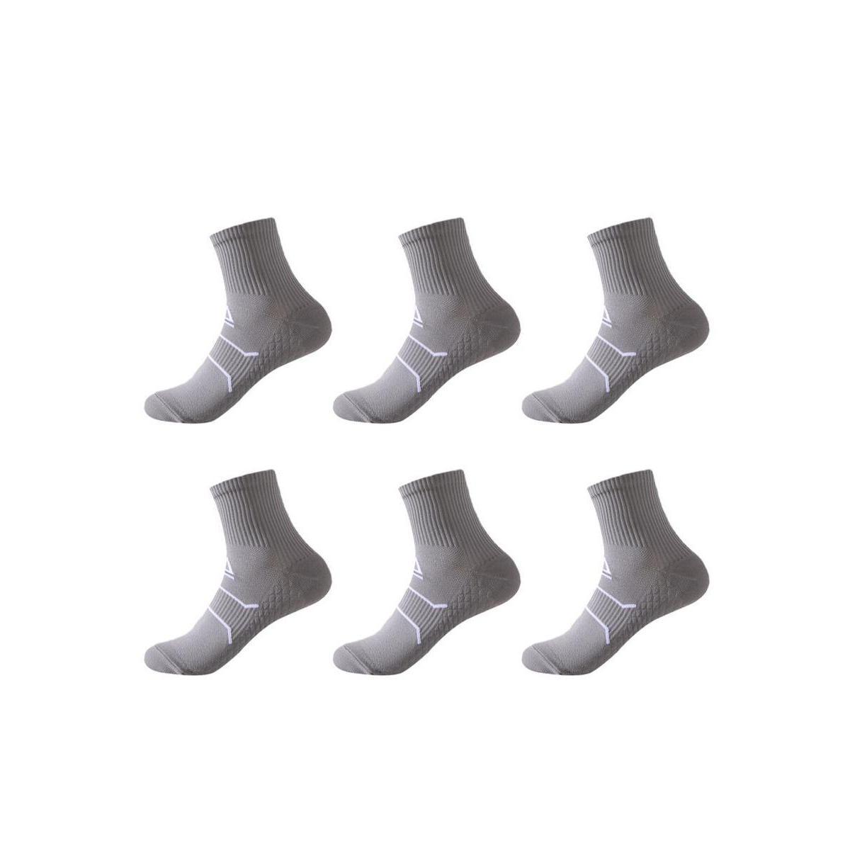 Brave man Unisex 6-Pack Ankle Arch Support Socks Product Image