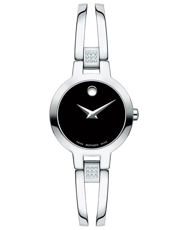 Movado Double Bar Bangle Style Amorosa Watch Product Image