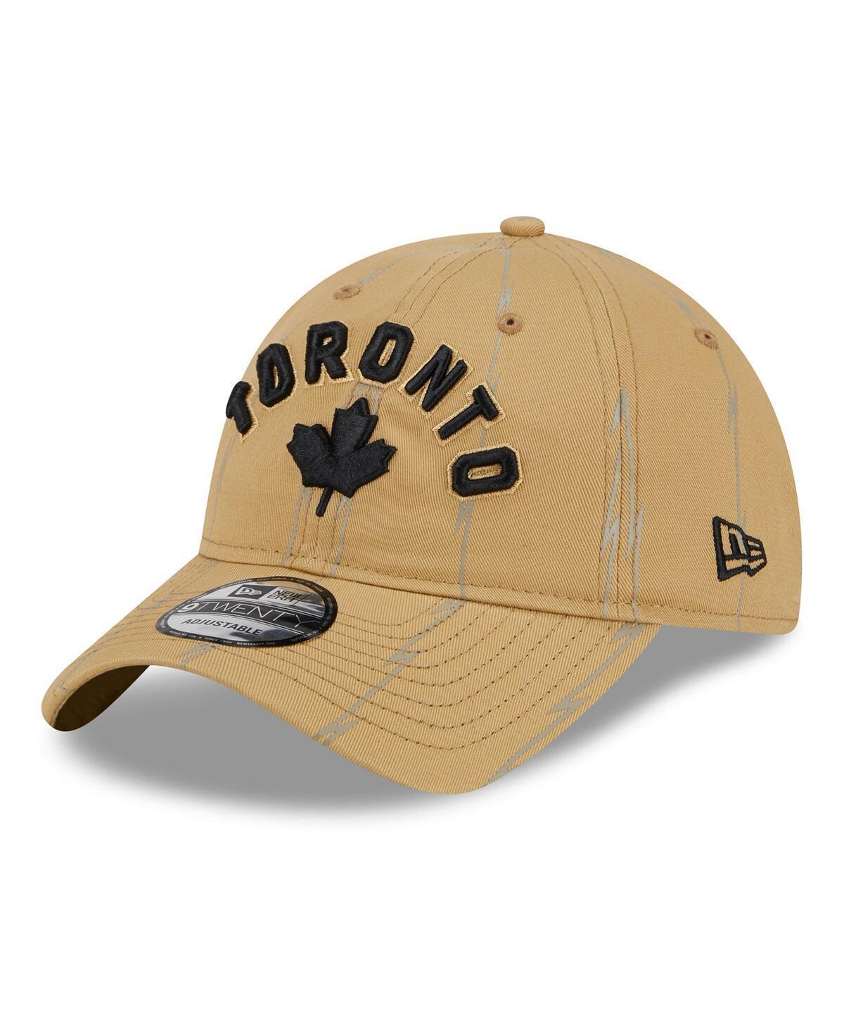 Mens New Era Gold Toronto Raptors 2023/24 City Edition 9TWENTY Adjustable Hat Product Image