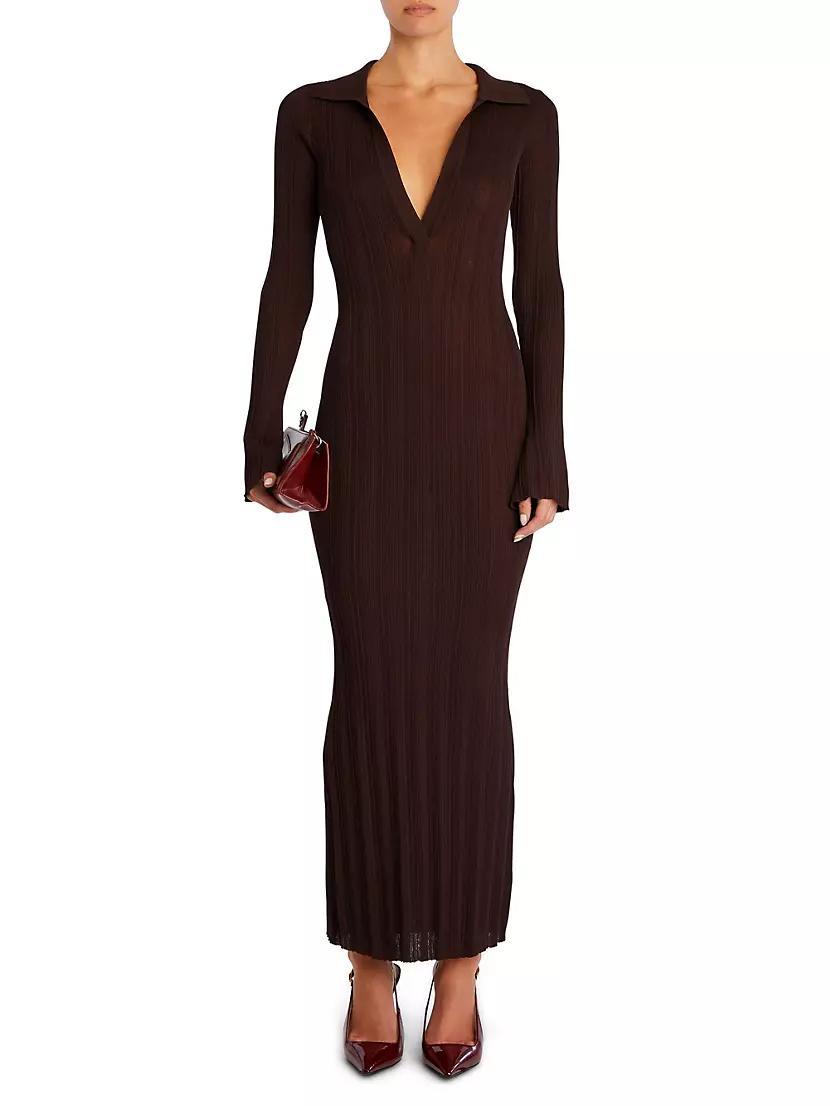 Azula Rib Knit Maxi Dress Product Image