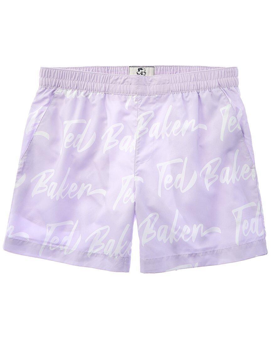 Risedal Swimshort In Purple Product Image